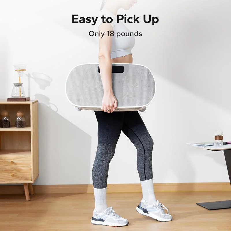 Plataforma vibratoria ligera y fácil de mover